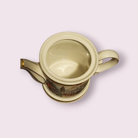 James Sadler Teapot England London Horseguards Porcelain - Picture 5 of 8